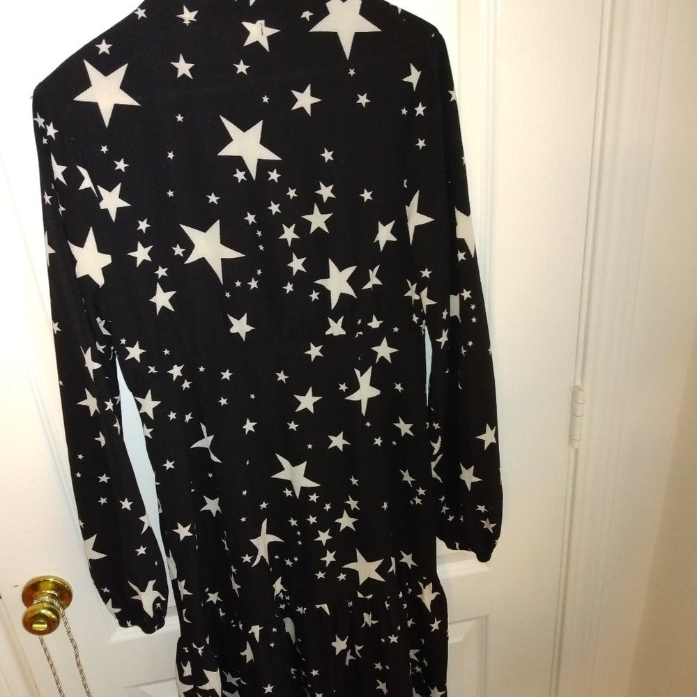 Star Dress BOOHOO Size